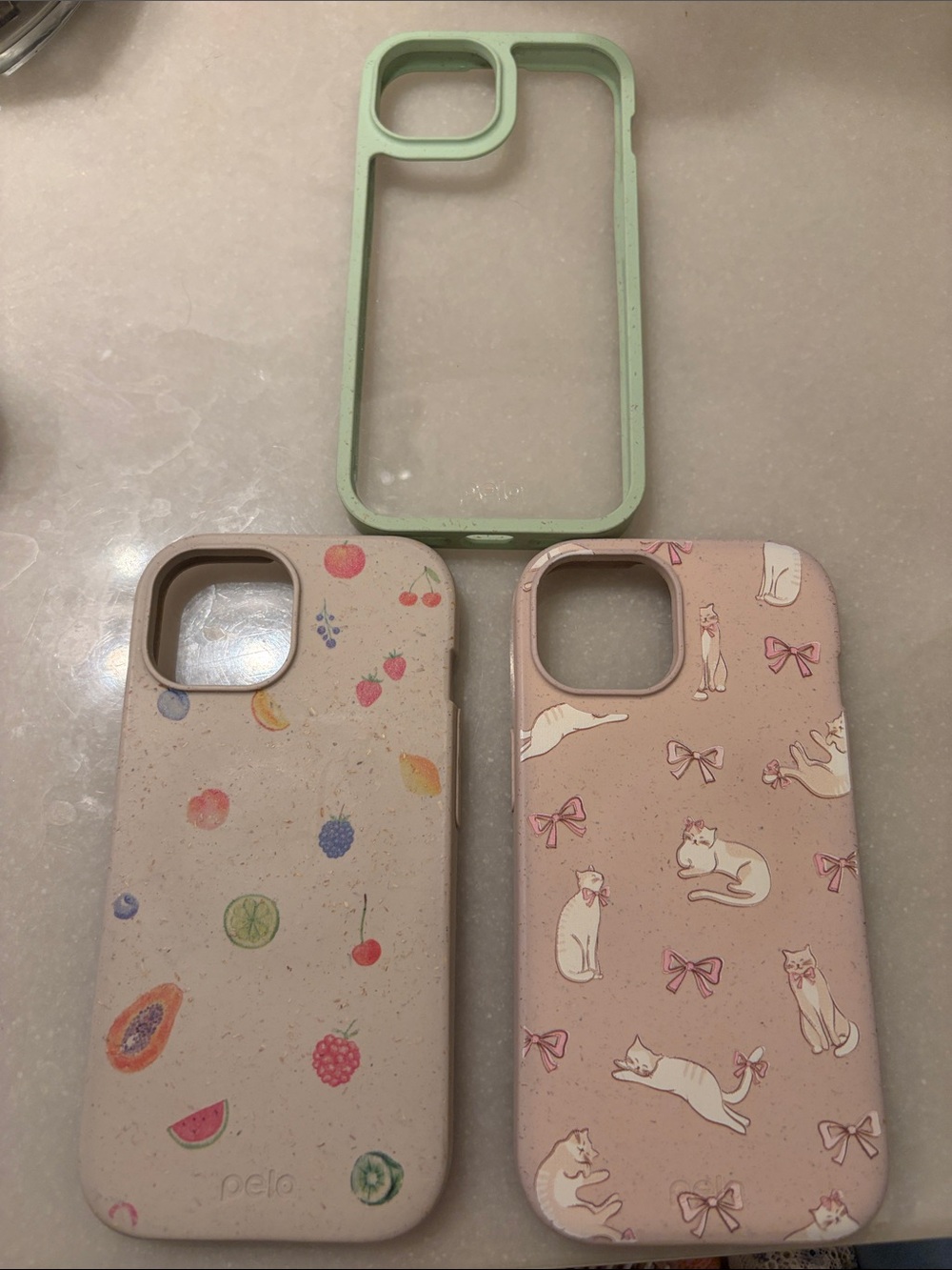 Set of 3 Pela iPhone 15 Cases